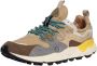 Flower Mountain Lage katoenen sneakers met kurken binnenzool - Thumbnail 2