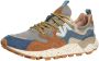 Flower Mountain Lage Sneakers YAMANO 3 2017816 01-3D67 DEEP PETROL LIGHT - Thumbnail 2