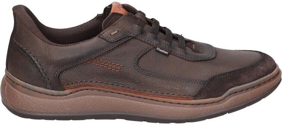 Fluchos -Heren bruin donker casual schoenen - Foto 3