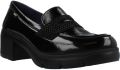 Fluchos Mocassins F2517 Naplack Calf Burdeos Mulberry - Zwart