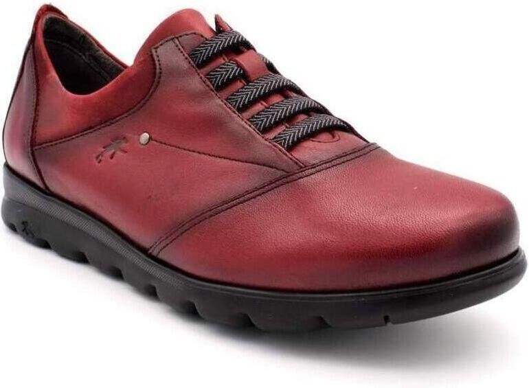 Fluchos Bordeaux Casual Dames Leren Schoenen - Foto 4