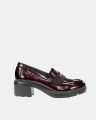 Fluchos Mocassins LEEGLOPERS F2517 - Rood