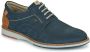 Fluchos -Heren blauw donker mocassins - Thumbnail 2