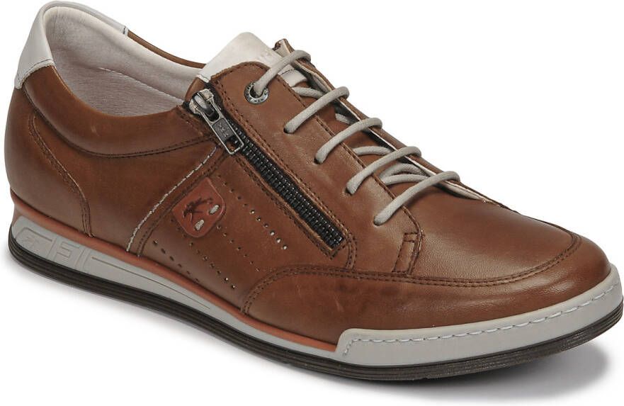 Fluchos -Heren cognac caramel sneaker sportief