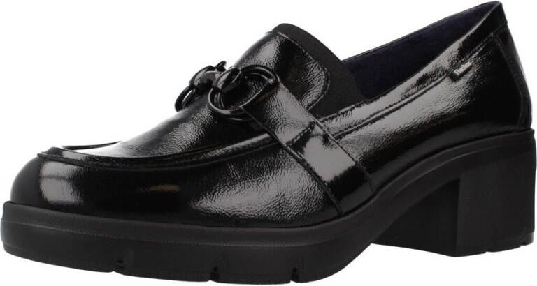 Fluchos -Dames zwart ballerina's & mocassins