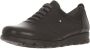 Fluchos Dames Casual Zwarte Leren Schoenen Black Dames - Thumbnail 7