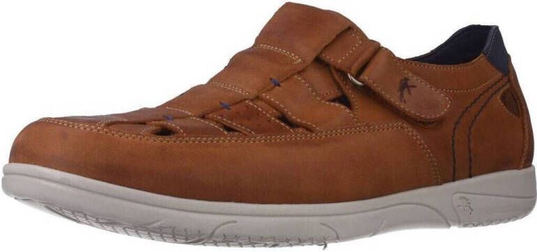 Fluchos -Heren cognac caramel sandaal gesloten