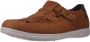 Fluchos -Heren cognac caramel sandaal gesloten - Thumbnail 1