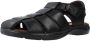 Fluchos Stijlvolle platte sandalen voor mannen Black Heren - Thumbnail 3