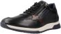 Fluchos Heren Casual Zwarte Leren Schoenen Black Heren - Thumbnail 11