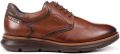Fluchos Heren Casual Camel Leren Schoenen Brown - Bruin