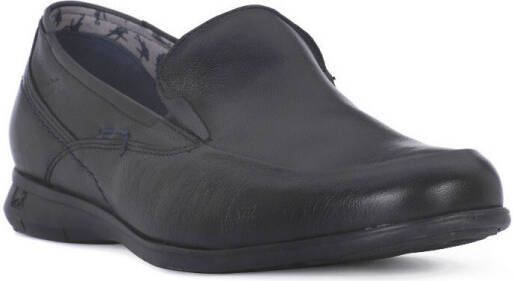 Fluchos Heren Zachte Nubuck Mocassin Black Heren - Foto 2