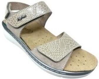 Fly Flot Sandalen met sleehak Sandalia señora 79g05 beig