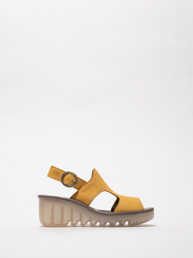 Fly London Sandalen met sleehak BAIF
