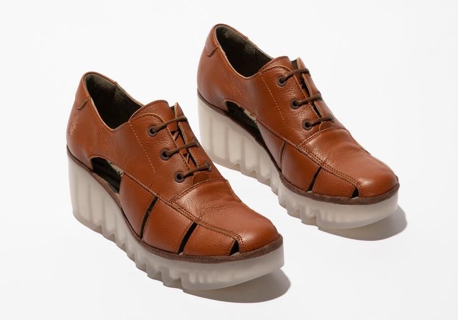 Fly London Sandalen met sleehak BOGI