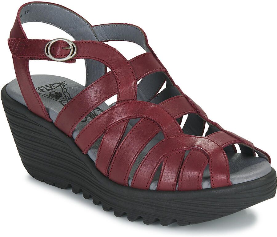 Fly London Sandalen met sleehak LEMY