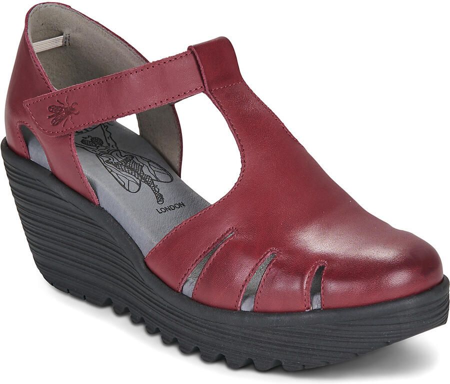 Fly London Sandalen met sleehak LETE