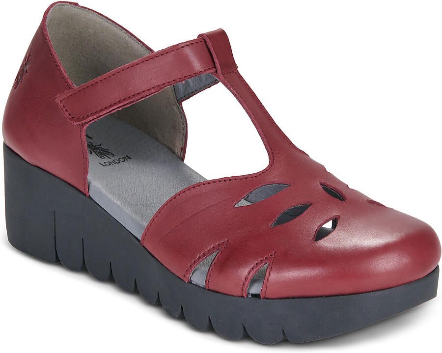 Fly London Sandalen met sleehak VELT