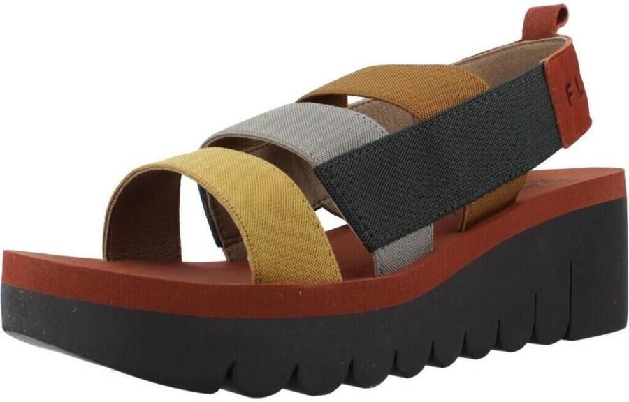 Fly London Sandalen met sleehak YERE - Foto 2
