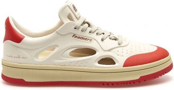 Foamers Waterschoenen FOAM01 EVA-R12 WHITE BEIGE RED
