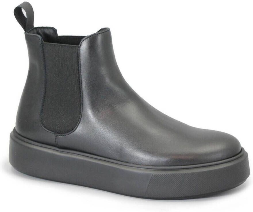 Frau Casual leren Beatles schoenen zwart - Foto 3