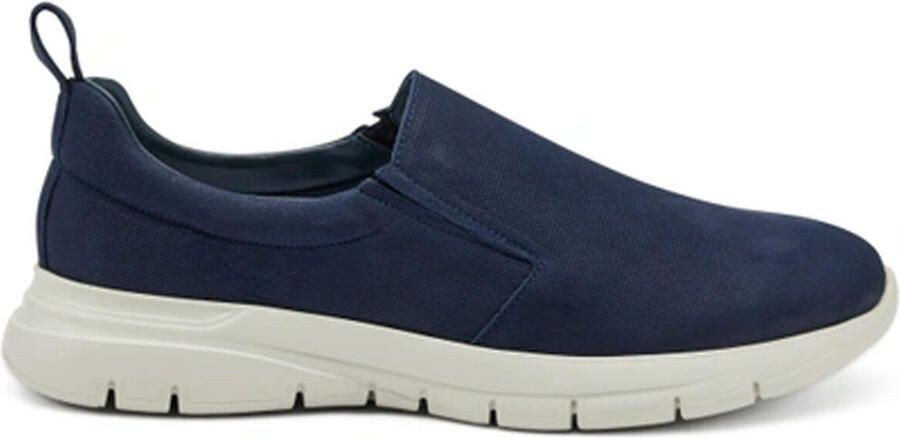 Frau Comfortabele Slip-On Schoenen Blue Heren