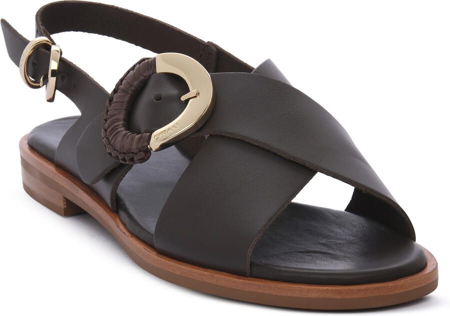 Frau Platte sandalen LONDON MORO