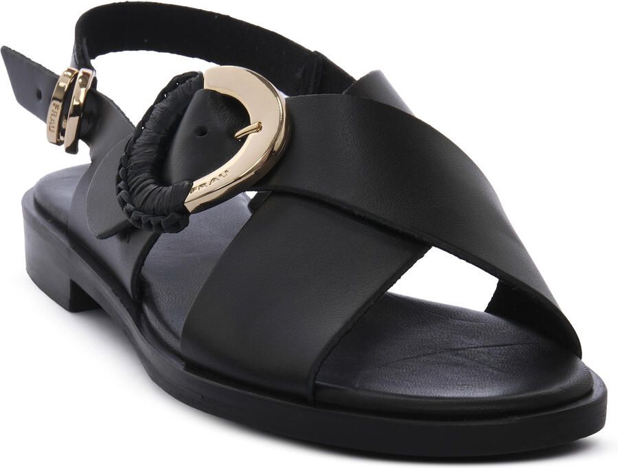 Frau Platte sandalen LONDON NERO