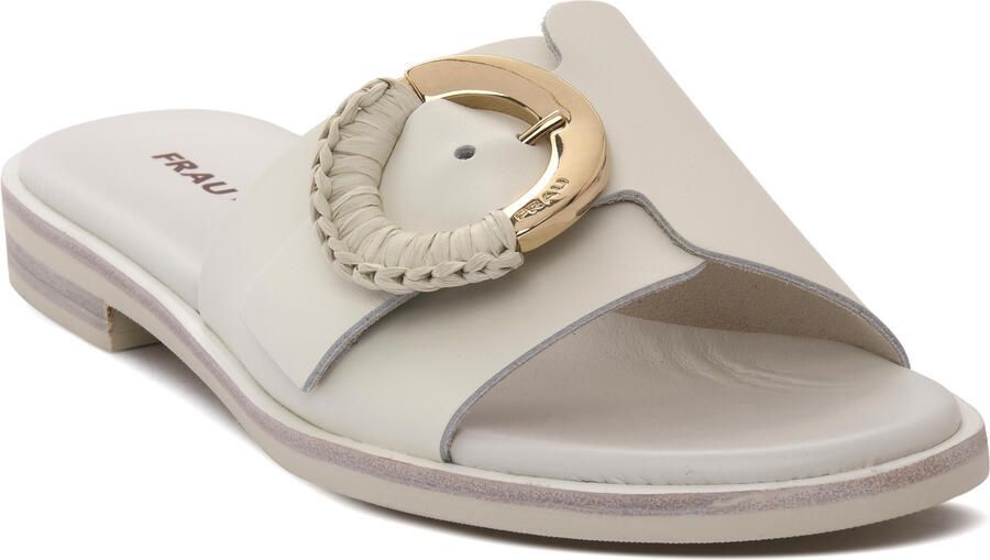 Frau Platte sandalen LONDON OFF WHITE
