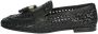 Frau Handgeweven leren loafers met kwastjes - Thumbnail 2