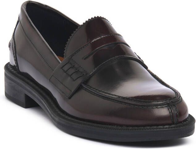 Frau Mocassins BORDO BRUSH