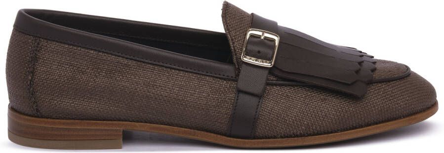 Frau Mocassins RAFFIA MORO