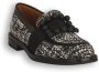 Frau Tweed Loafer met Peper Accessoire Black Dames - Thumbnail 2