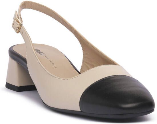 Frau Pumps NAPPA NERO VANILLA