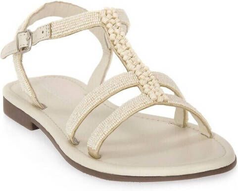 Frau Sandalen Cream Swirl