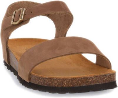 Frau Sandalen Nabuk Sabbia