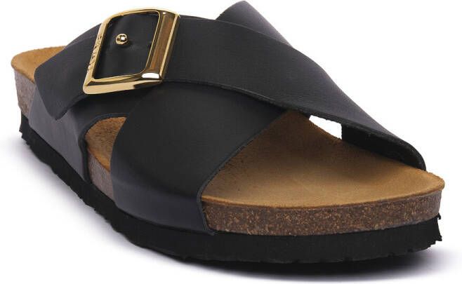 Frau Slippers LONDON NERO