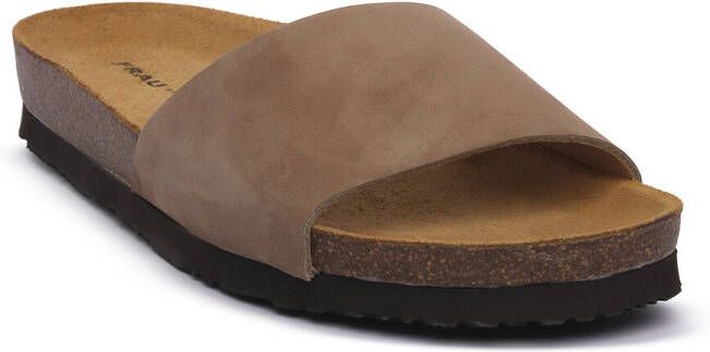 Frau Slippers NABUK SABBIA
