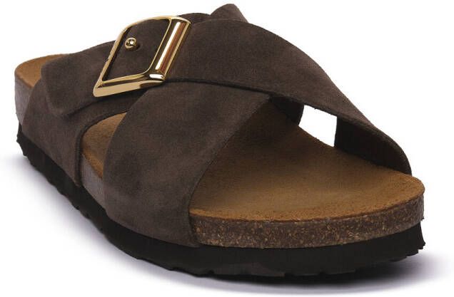 Frau Slippers VELOUR MORO