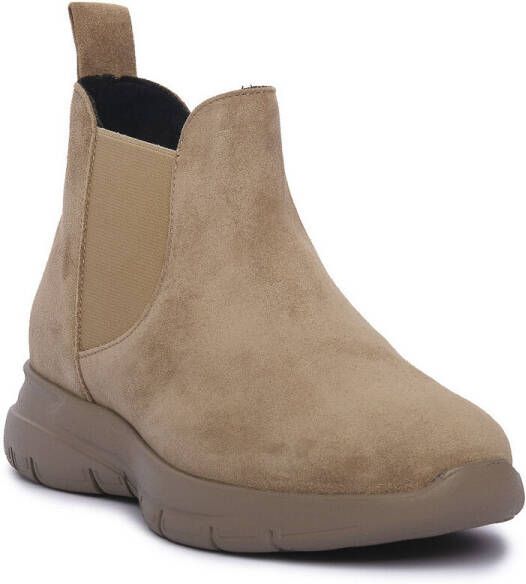 Frau Suède Chelsea Boots Lichtgewicht Comfortabel - Foto 2