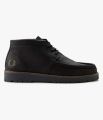 Fred Perry Enkellaarzen Waxed Suede Kenny Boot Black - Zwart