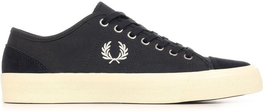 Fred Perry Lage Sneakers Hughes Canvas Suede