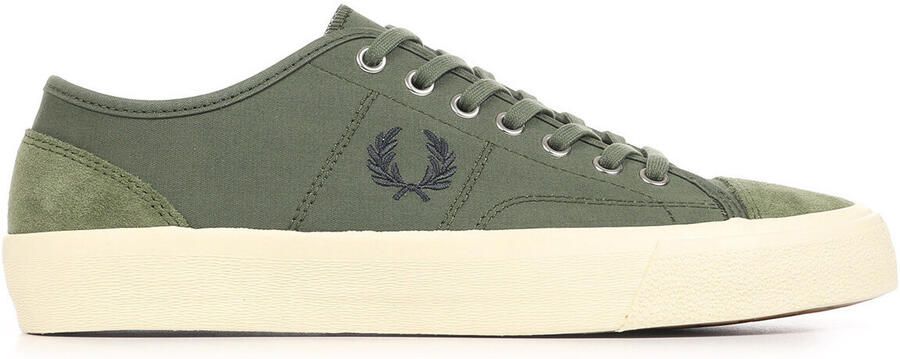 Fred Perry Lage Sneakers Hughes Canvas Suede