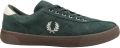 Fred Perry Lage Sneakers Tennis Shoe Suede - Groen