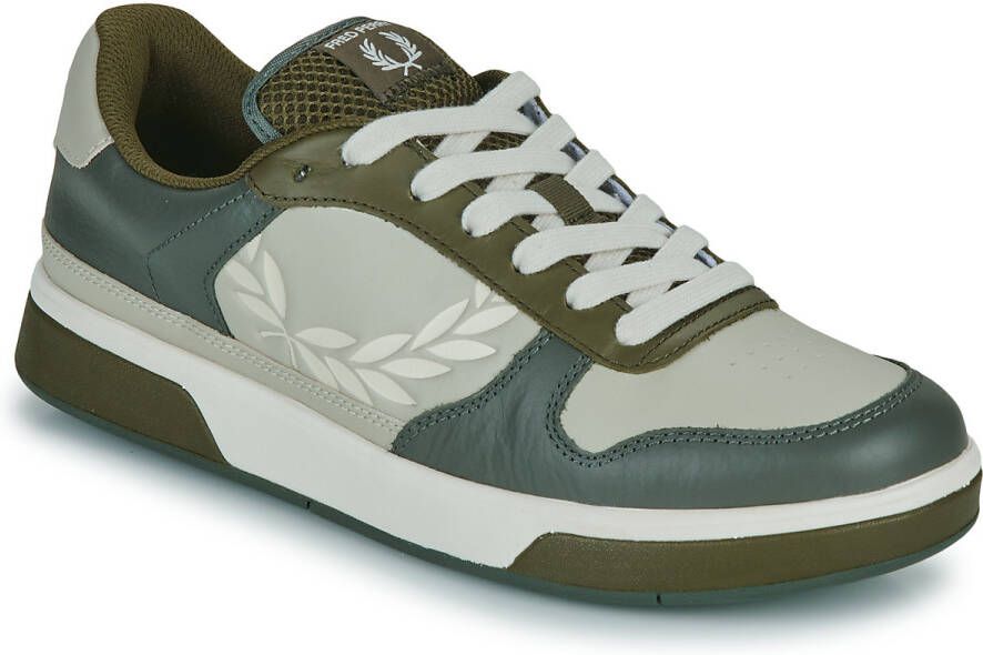 Fred Perry Lage Sneakers B300 TEXTURED LEATHER BRANDED