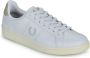 Fred Perry Leren Sneakers Stijlvol Model Wit Heren - Thumbnail 2