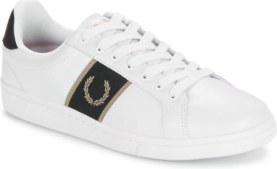 Fred Perry Lage Sneakers B721 Leather Branded Webbing