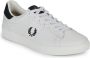 Fred Perry Spencer Tennis Spencer met heren veters B4334 White Wit Heren - Thumbnail 2