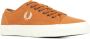 Fred Perry Sneaker Hughes laag Bruin Katoen Heren - Thumbnail 3