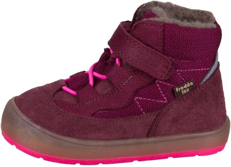 Froddo Kid's Ollie Lumi Tex Wool Winterschoenen rood - Foto 2
